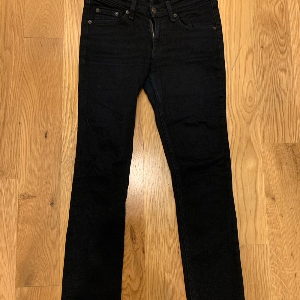 Rag and Bone black capri jeans